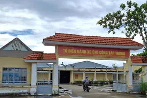 Trung tâm xe công của tỉnh Cà Mau sẽ được cải tạo lại để bố trí chỗ ở cho cán bộ từ Bạc Liêu về Cà Mau làm việc. Ảnh: TRÚC ĐÀO
