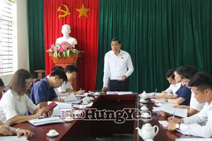 Diễn tập Hội nghị Ban Thường vụ Đảng ủy phường Sơn Nam mới