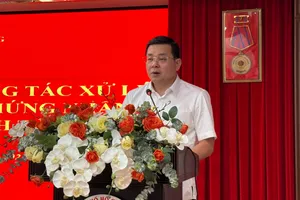 Giám đốc Sở NN-MT TPHCM Nguyễn Toàn Thắng, phát biểu tại buổi tập huấn. Ảnh: THANH HIỀN