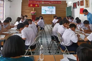Học sinh Trường THPT Năng khiếu TDTT học theo chương trình của Bộ GD-ĐT