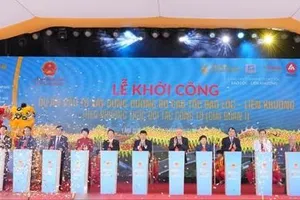 Khởi công Dự án đường cao tốc Bảo Lộc - Liên Khương tổng vốn đầu tư trên 17.700 tỷ đồng