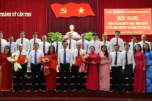 Lãnh đạo TP Cần Thơ và các đồng chí vừa được bổ nhiệm