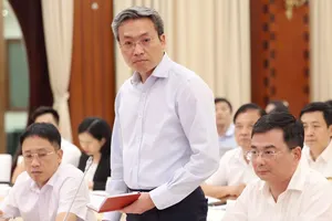 Thiếu tướng Nguyễn Quốc Toản, Chánh Văn phòng, Người phát ngôn Bộ Công an. Ảnh: QUANG PHÚC