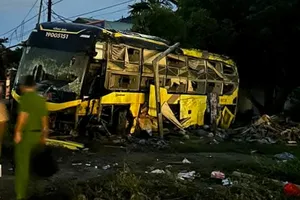 Hiện trường vụ tai nạn giao thông kinh hoàng 