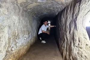 Độc đáo “pháo đài” trong cát hơn 32km 