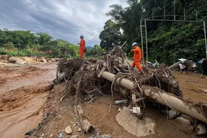 Hàng loạt thủy điện ở thượng nguồn sông Mã tê liệt, thiệt hại nặng 