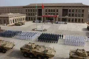 Căn cứ quân sự ở nước ngoài đầu tiên của Trung Quốc được mở vào năm 2017 tại Djibouti. Ảnh: AFP