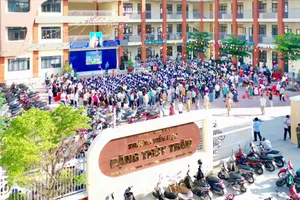 Trường Tiểu học Đặng Thùy Trâm, phường An Hội Tây. Ảnh: HOÀNG HÙNG