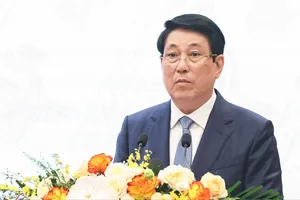 Chủ tịch nước Lương Cường phát biểu tại hội nghị