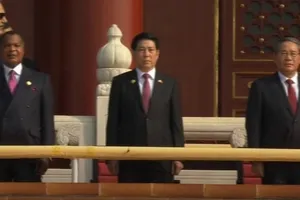 Chủ tịch nước Lương Cường dự Lễ duyệt binh kỷ niệm 80 năm chiến thắng phát xít