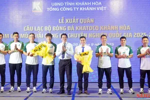 Đội bóng Khánh Hòa đặt mục tiêu trụ giải hạng Nhất 2025-2026