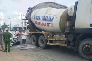 Hiện trường vụ tai nạn giao thông