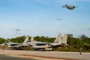 Máy bay F-15 của Nhật Bản thường xuyên tham gia các đợt triển khai quốc tế. Ảnh: janes.com