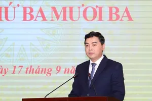 Đồng chí Nguyễn Hoài Anh giữ chức Chủ tịch UBND tỉnh Thanh Hóa