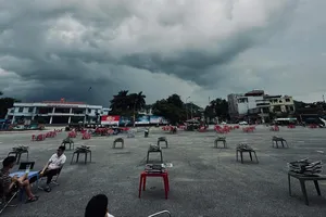 Ngày mai 25-9, miền Bắc bắt đầu mưa bão