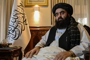 Bộ trưởng Ngoại giao Taliban Amir Khan Muttaqi. (Nguồn: AFP/TTXVN)