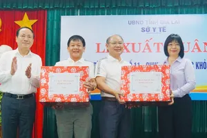 Gia Lai hỗ trợ y tế và 4 tỷ đồng giúp các tỉnh bị bão lũ