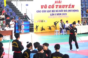 Giải võ cổ truyền các câu lạc bộ xã Đất Đỏ (mở rộng) năm 2025 thu hút hơn 350 võ sinh tham dự