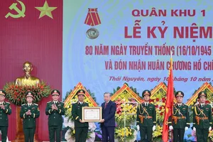 Quân khu 1 tập trung củng cố tiềm lực, xây dựng thế trận chiến tranh nhân dân vững chắc