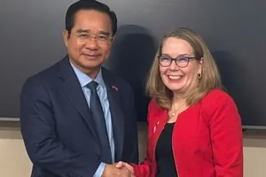 Chủ tịch UBND TPHCM Nguyễn Văn Được tiếp Phó Chủ tịch Tập đoàn Intel