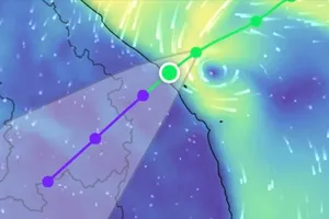 Bão số 12 đã suy yếu thành áp thấp nhiệt đới 