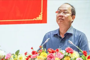 Bí thư Tỉnh ủy tỉnh Cà Mau Nguyễn Hồ Hải phát biểu tại hội nghị