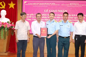 Bộ Quốc phòng bàn giao đất cho phường Vũng Tàu xây quảng trường