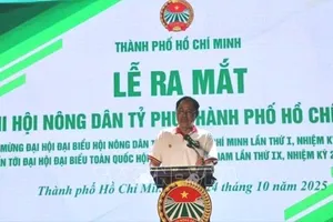 Ra mắt Chi hội Nông dân tỷ phú TPHCM