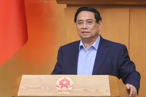 Thủ tướng yêu cầu xác định các nhiệm vụ, giải pháp trọng tâm thời gian tới trong từng lĩnh vực cụ thể. Ảnh: VIẾT CHUNG