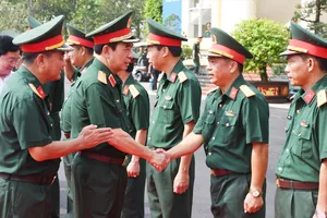 Đại tướng Phan Văn Giang, Bộ trưởng Bộ Quốc phòng thăm, kiểm tra tại Sư đoàn 5, Quân khu 7