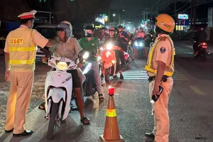 1 tháng, xử phạt hơn 15.700 trường hợp vi phạm nồng độ cồn