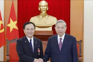 Tổng Bí thư Tô Lâm tiếp Thống đốc tỉnh Kanagawa, Nhật Bản