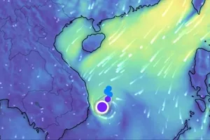 Sáng nay, 3-12, không khí lạnh áp sát miền Bắc