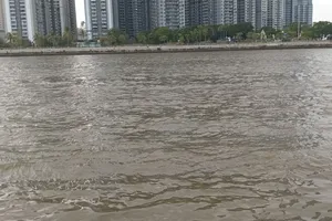 TPHCM: Triều cường đầu tháng 11 Âm lịch ở mức cao