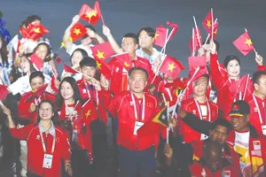 Đoàn thể thao Việt Nam chia tay SEA Games 33. Ảnh: DŨNG PHƯƠNG