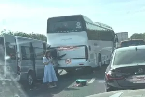 Hiện trường vụ tai nạn 