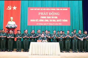 Các cơ quan, đơn vị ký kết giao ước thi đua