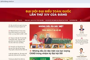 Ra mắt chuyên trang "Đại hội đại biểu toàn quốc lần thứ XIV của Đảng" 