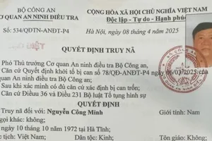 Bộ Công an hoàn tất kết luận điều tra vụ án cây xanh Công Minh