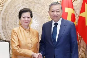 Tổng Bí thư Tô Lâm tiếp Đại sứ Campuchia Chea Kimtha đến chào từ biệt