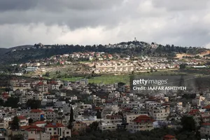 Làng Turmus Ayya gần thành phố Ramallah thuộc khu Bờ Tây bị Israel chiếm đóng. Ảnh: Getty Images
