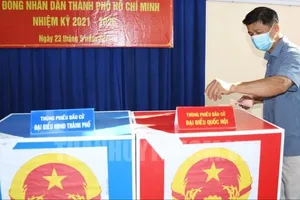 4 khu vực bỏ phiếu tại TPHCM sẽ tiến hành bầu cử sớm 