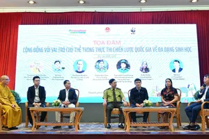 Các đại biểu chia sẻ kinh nghiệm trong việc huy động cộng đồng tham gia triển khai Chiến lược quốc gia về bảo tồn đa dạng sinh học