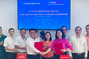 Phường Bình Phú (TPHCM) hợp tác MobiFone thúc đẩy chuyển đổi số
