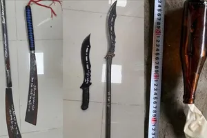 Tang vật thu giữ