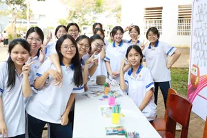 Học sinh TPHCM tham gia Cuộc thi "Văn hay chữ tốt" cấp thành phố năm học 2025-2026. Ảnh minh họa