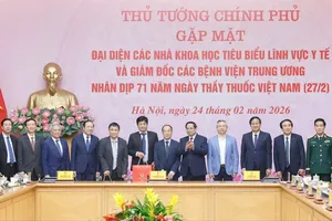 Xây dựng đội ngũ trí thức y tế có tầm vóc khu vực và quốc tế