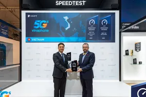 VinaPhone được chứng nhận là “Mạng 5G tốt nhất Đông Nam Á”