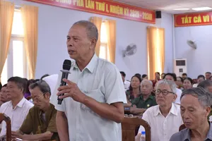 Cử tri xã Châu Pha mong người dân vùng ven được tiếp cận y tế chất lượng cao