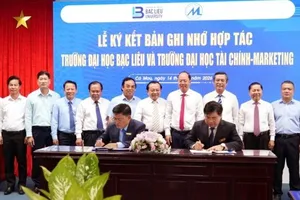 Trường ĐH Bạc Liêu và Tài chính - Marketing ký kết hợp tác chiến lược